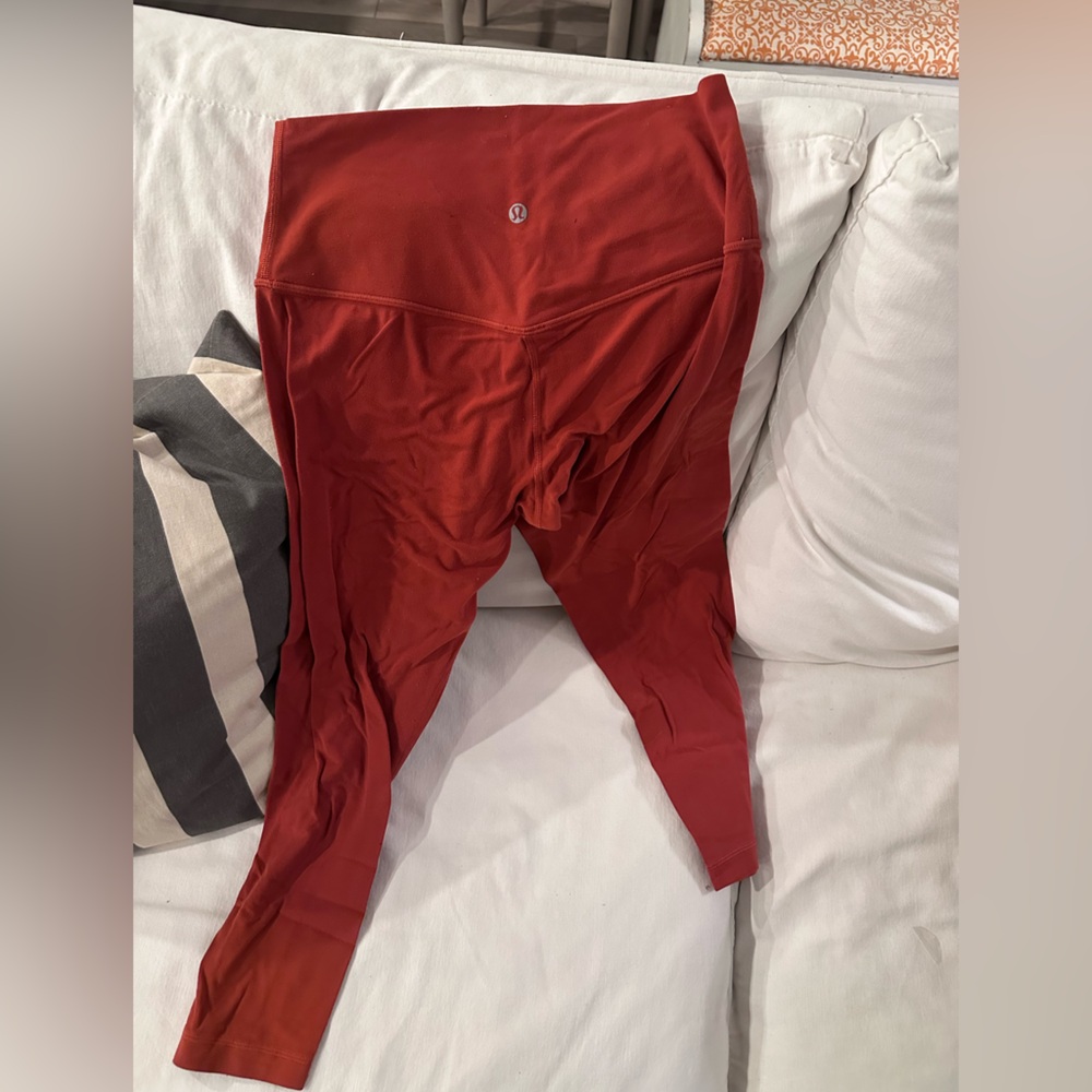 lululemon athletica Red Leggings - Picture 2 of 3